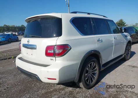 2019 Nissan Armada Sl из США, поврежденный, VIN JN8AY2NC5K9588069